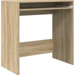 vidaXL Bureau Chêne Sonoma 77,5 x 43 x 79 cm Bois d'ingénierie