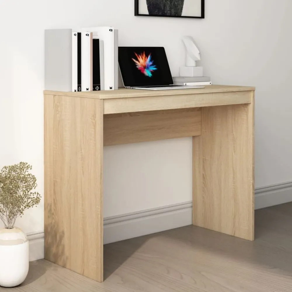 Meubles De Bureau-vidaXL Bureau Chêne sonoma 90x40x72 cm Bois d'ingénierie Chêne sonoma