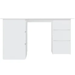 vidaXL Bureau d'angle 145x100x76 cm Bois d'ingénierie