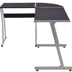 vidaXL Bureau d'angle en forme de L