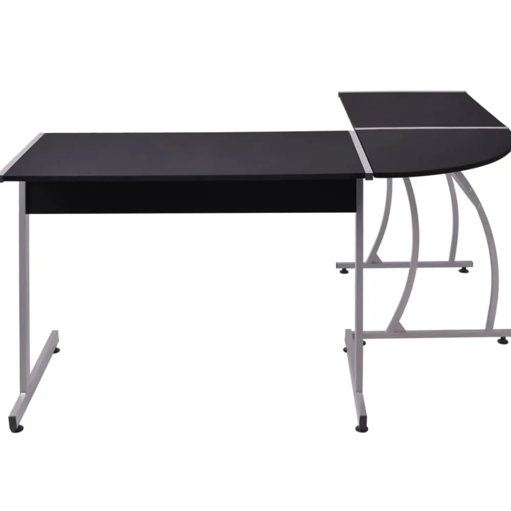 vidaXL Bureau d'angle en forme de L