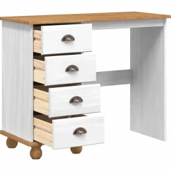 vidaXL Bureau d'écriture avec tiroir ASKIM 95 x 40 x 75 cm