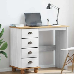 vidaXL Bureau d'écriture avec tiroir ASKIM 95 x 40 x 75 cm
