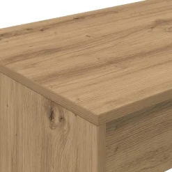 Meubles De Bureau-vidaXL Bureau de lit Chêne artisanal 100 x 45 x 75 cm ch&ecirc;ne artisanal