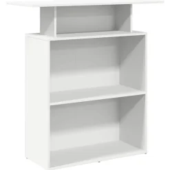 vidaXL Bureau de réception 100x40x104 cm Bois d'ingénierie