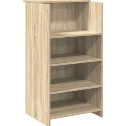 Meubles De Bureau-vidaXL Bureau de réception Chêne Sonoma 55x50x103,5 cm Bois d'ingénierie Chêne sonoma