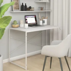 vidaXL Bureau d'ordinateur 110x60x70 cm Bois d'ingénierie