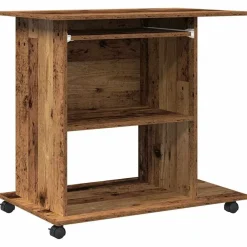 vidaXL Bureau d'ordinateur 80x50x75 cm bois d'ingénierie