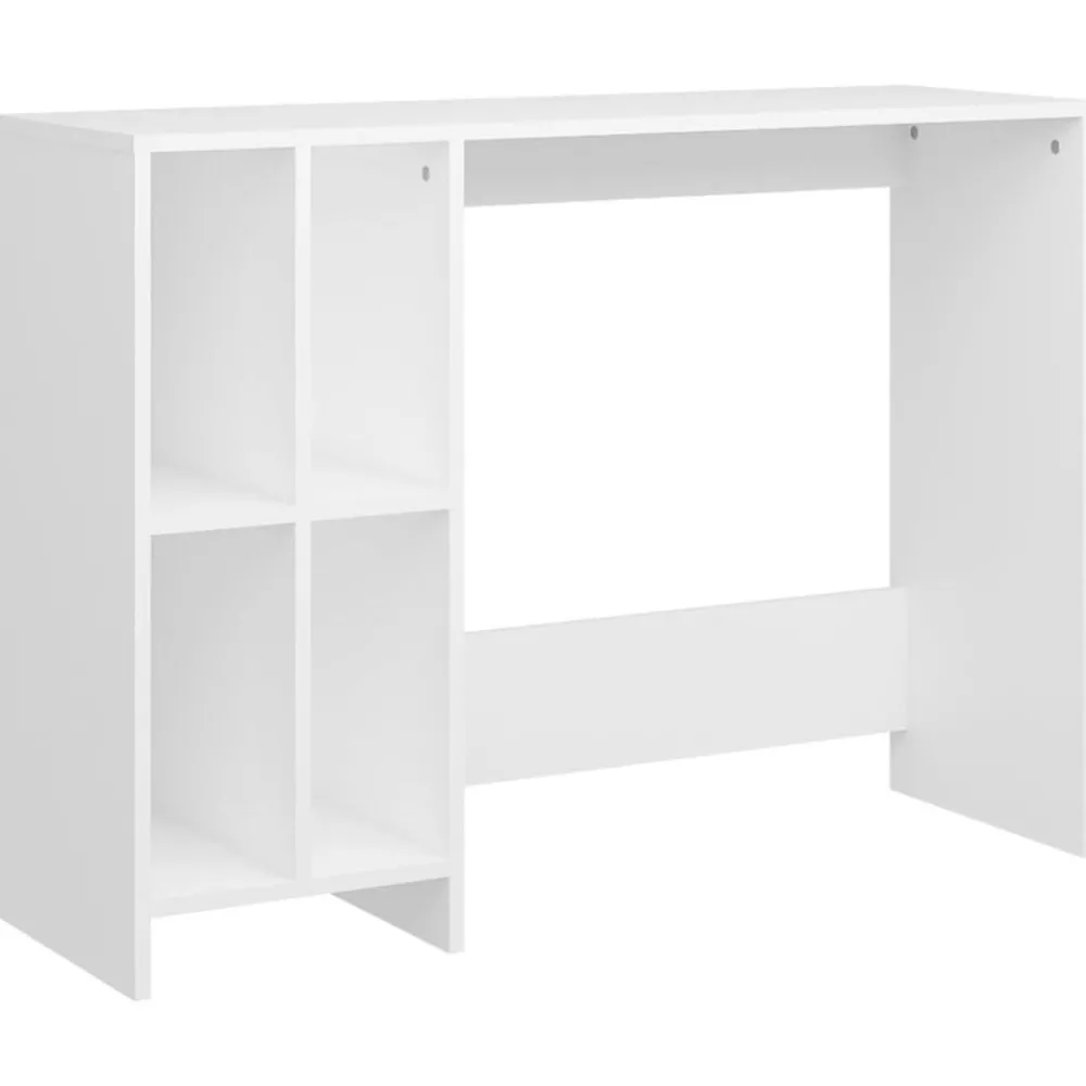 Meubles De Bureau-vidaXL Bureau d'ordinateur portable bois d'ingénierie Blanc