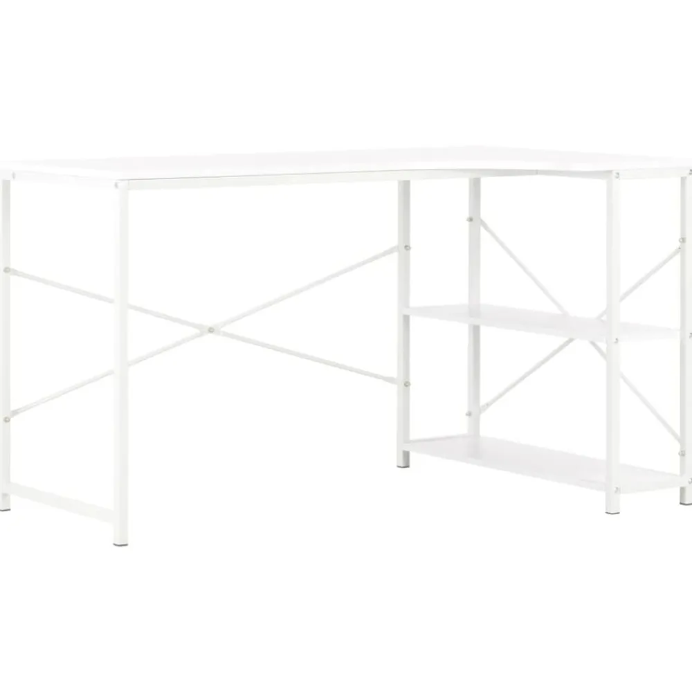 Meubles De Bureau-vidaXL Bureau d'ordinateur 120x72x70 cm Blanc