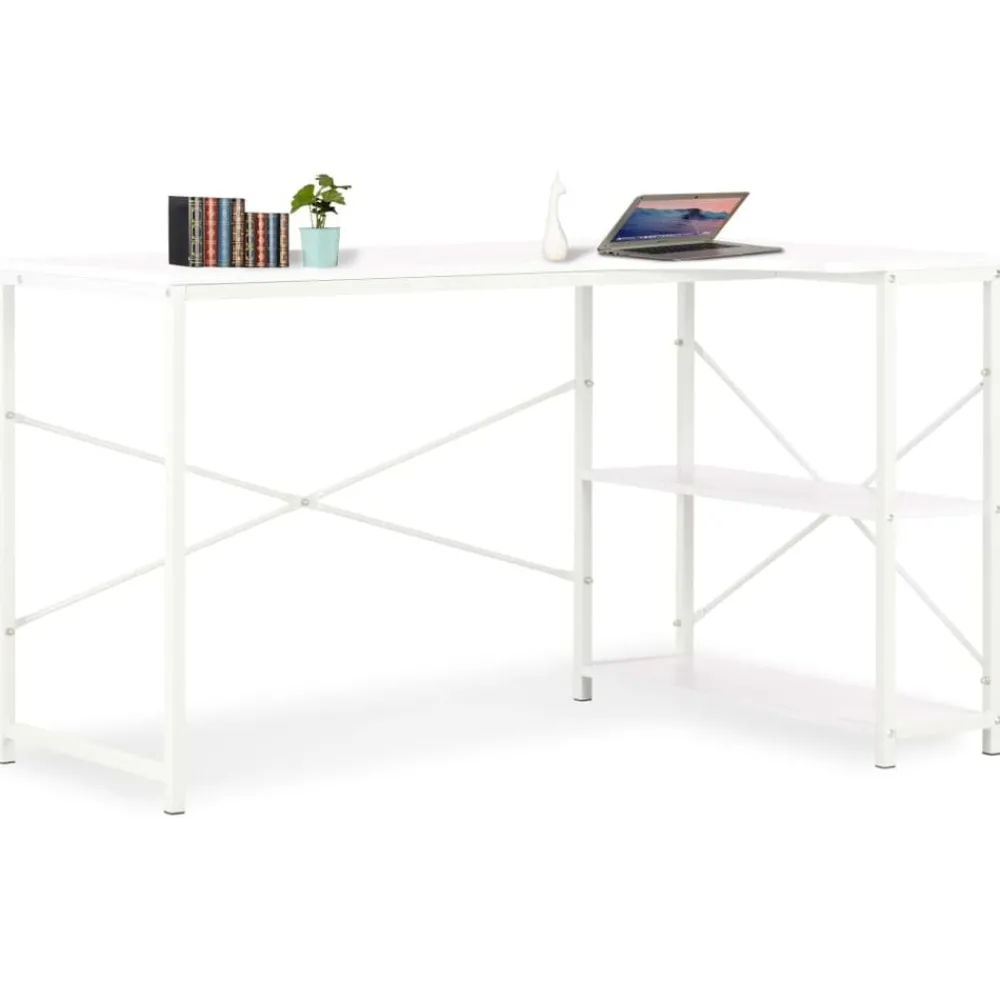 Meubles De Bureau-vidaXL Bureau d'ordinateur 120x72x70 cm Blanc