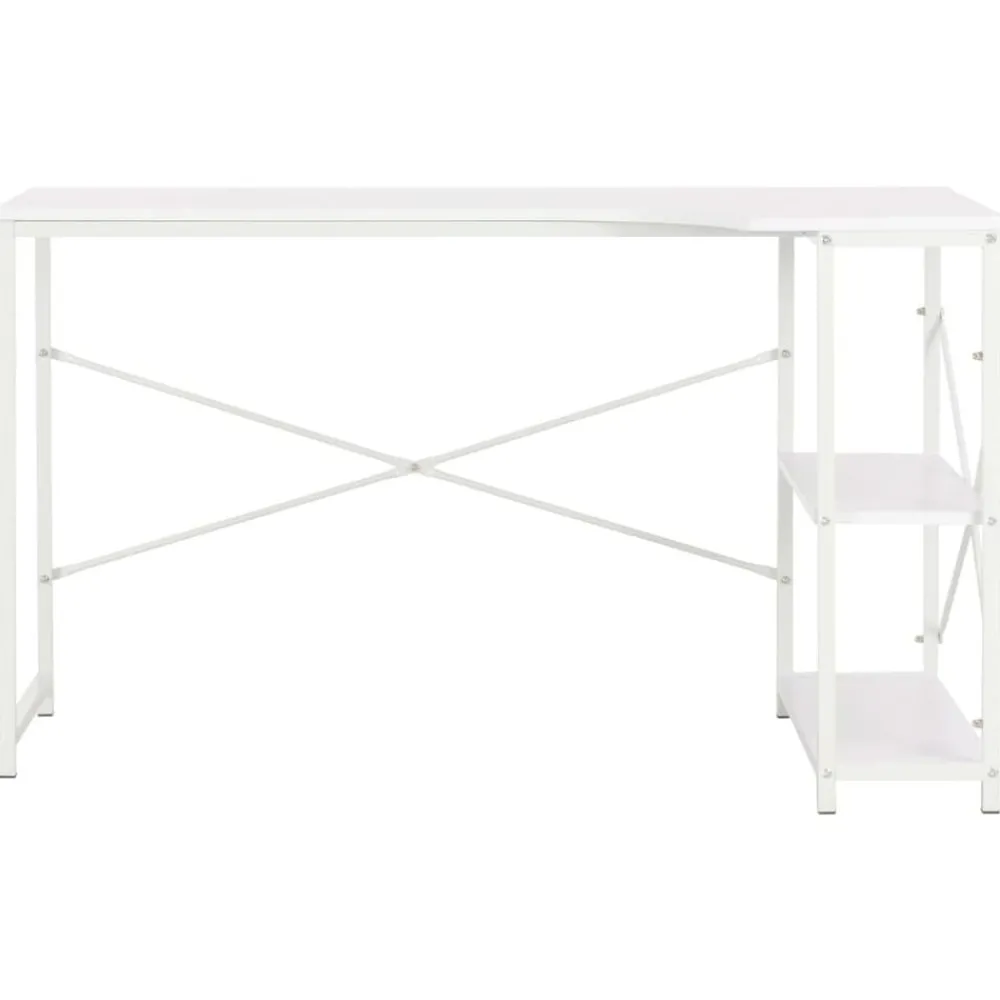 Meubles De Bureau-vidaXL Bureau d'ordinateur 120x72x70 cm Blanc