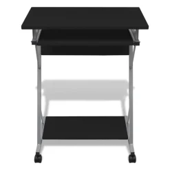vidaXL Bureau d'ordinateur compact avec plateau à clavier