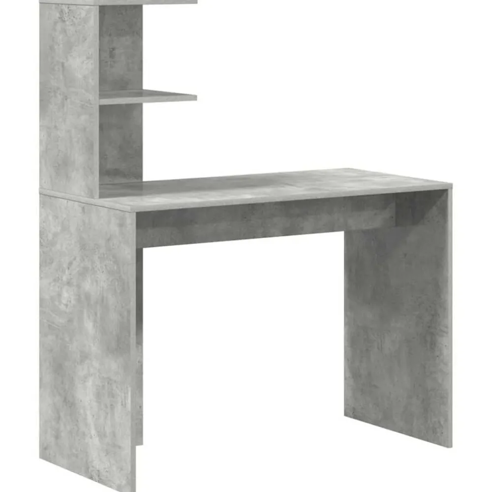 vidaXL Bureau 102 x 50 x 124 cm Bois d'ingénierie