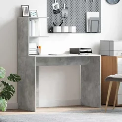 vidaXL Bureau 102 x 50 x 124 cm Bois d'ingénierie