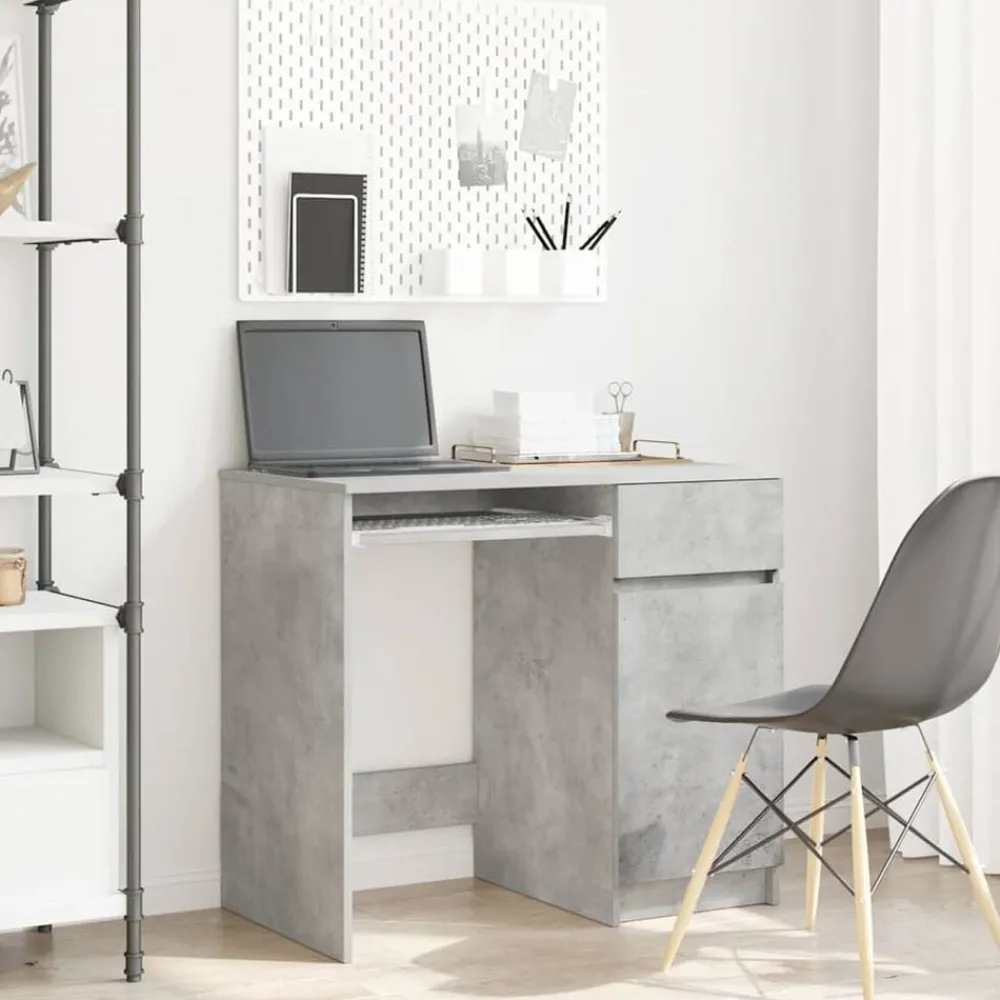 vidaXL Bureau 86x49x76 cm bois d'ingénierie