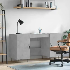 vidaXL Bureau 140x50x75 cm bois d'ingénierie