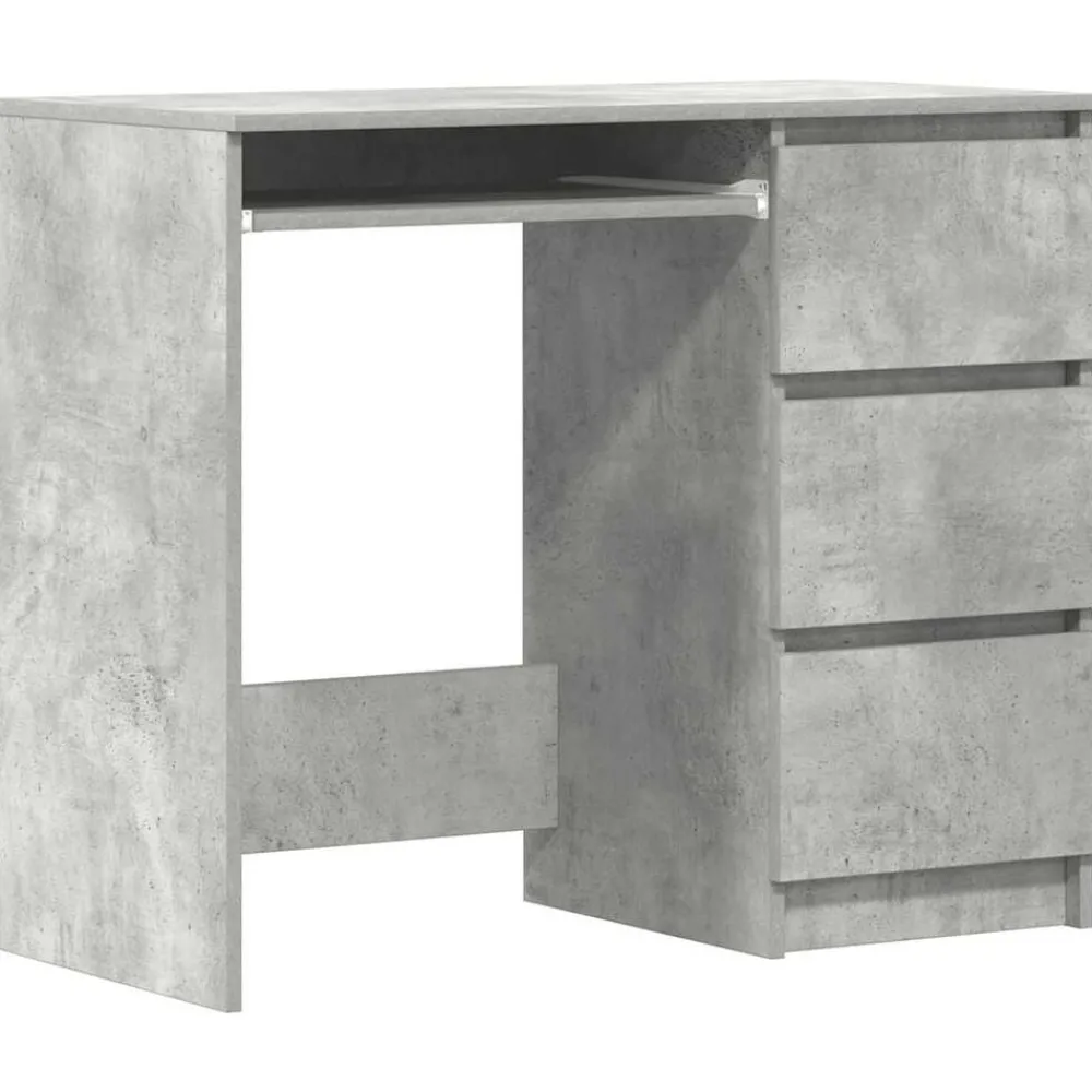 vidaXL Bureau 90x45x76 cm Bois d’ingénierie