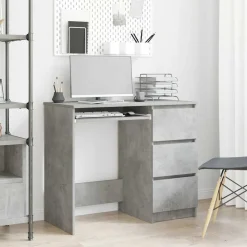 vidaXL Bureau 90x45x76 cm Bois d’ingénierie