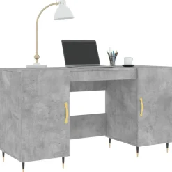 vidaXL Bureau 140x50x75 cm bois d'ingénierie