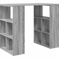 Meubles De Bureau-vidaXL Bureau Gris Sonoma 90 x 50 x 75 cm Bois d'ingénierie Sonoma gris