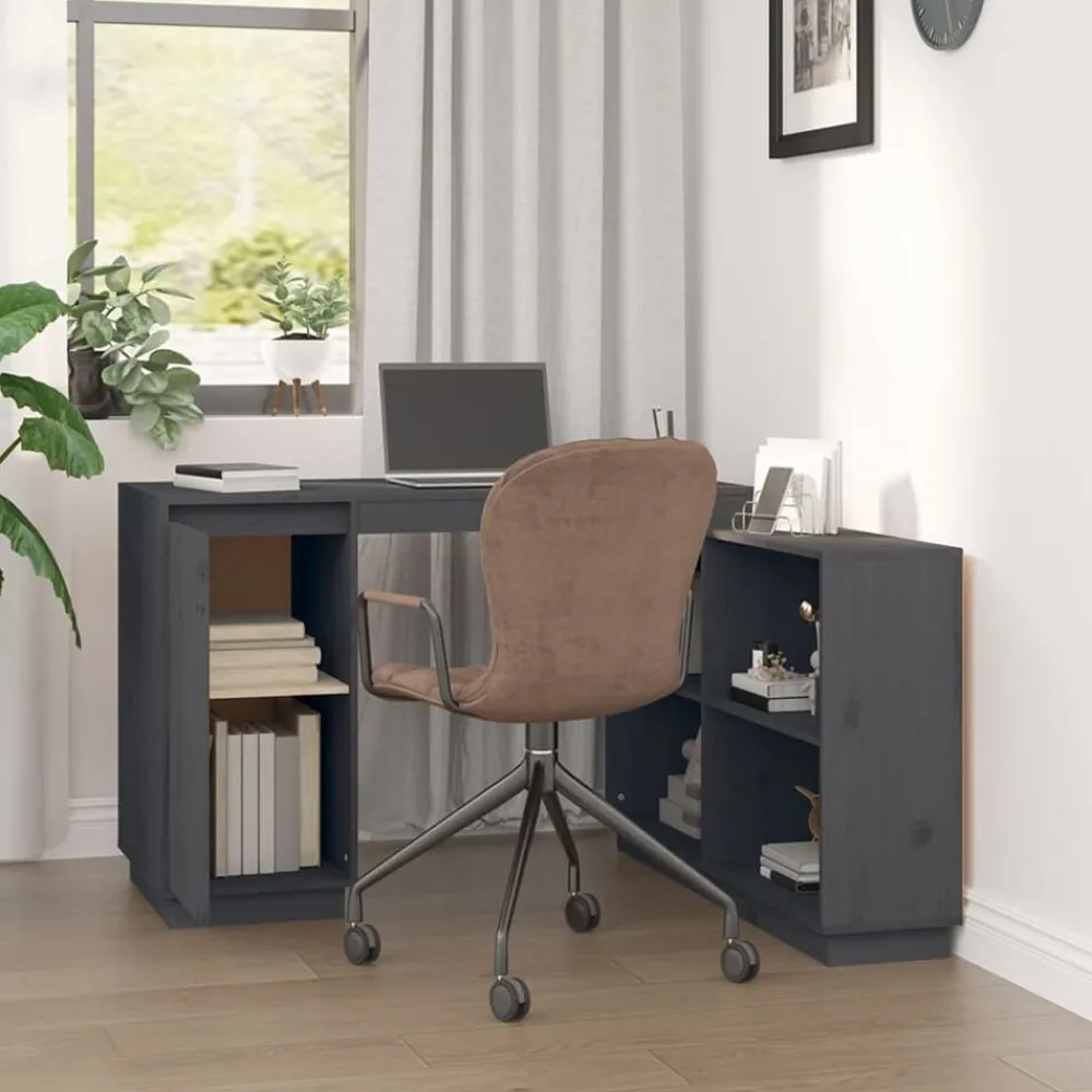 vidaXL Bureau 110x50x75 cm Bois massif de pin