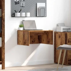 vidaXL Bureau mural 60 x 45 x 30 cm Bois d'ingénierie