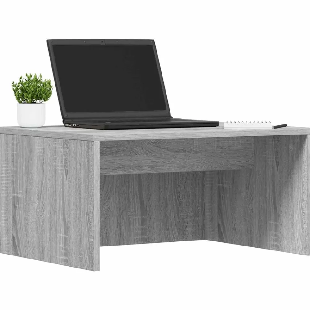 Meubles De Bureau-vidaXL Bureau mural Gris Sonoma 60 x 45 x 30 cm Bois d'ingénierie Sonoma gris