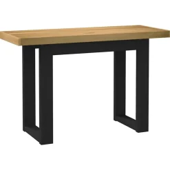 vidaXL Bureau NOAIN pieds en forme de U 120x50x75 cm bois massif pin