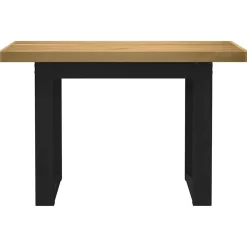 vidaXL Bureau NOAIN pieds en forme de U 120x50x75 cm bois massif pin