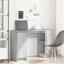 Meubles De Bureau-vidaXL Bureau 120x42x76 cm bois d'ingénierie Sonoma gris