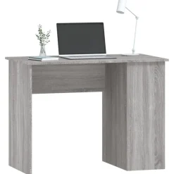 Meubles De Bureau-vidaXL Bureau 100x55x75 cm bois d'ingénierie Sonoma gris