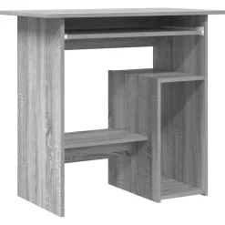 Meubles De Bureau-vidaXL Bureau 80x45x74 cm Bois d'ingénierie Sonoma gris