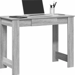 vidaXL Bureau 100x45x75 cm bois d'ingénierie