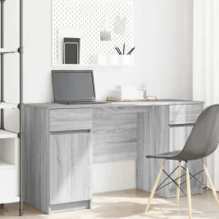 vidaXL Bureau 140 x 49 x 76 cm Bois d'ingénierie