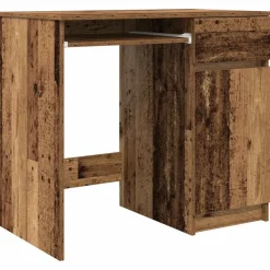 Meubles De Bureau-vidaXL Bureau 86x49x76 cm bois d'ingénierie Vieux bois