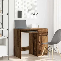Meubles De Bureau-vidaXL Bureau 86x49x76 cm bois d'ingénierie Vieux bois