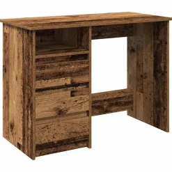 vidaXL Bureau 102x50x75 cm bois d'ingénierie