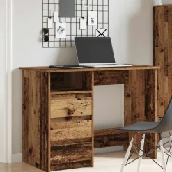 vidaXL Bureau 102x50x75 cm bois d'ingénierie