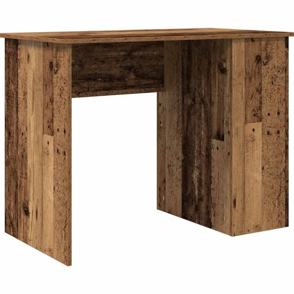 Meubles De Bureau-vidaXL Bureau 100x55x75 cm bois d'ingénierie Vieux bois