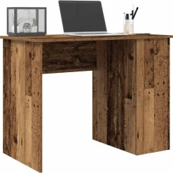 Meubles De Bureau-vidaXL Bureau 100x55x75 cm bois d'ingénierie Vieux bois