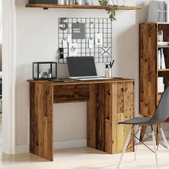 Meubles De Bureau-vidaXL Bureau 100x55x75 cm bois d'ingénierie Vieux bois