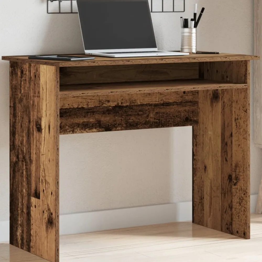 vidaXL Bureau 90x50x74 cm bois d'ingénierie