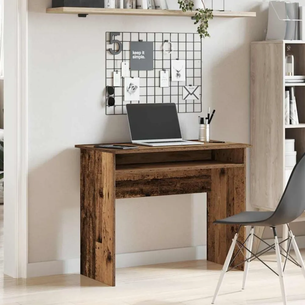 vidaXL Bureau 90x50x74 cm bois d'ingénierie