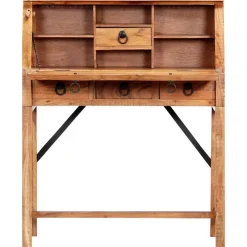 Meubles De Bureau-vidaXL Bureau 90x40x107 cm Bois d'acacia massif