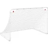vidaXL But de football Blanc 122x81x81 cm Acier
