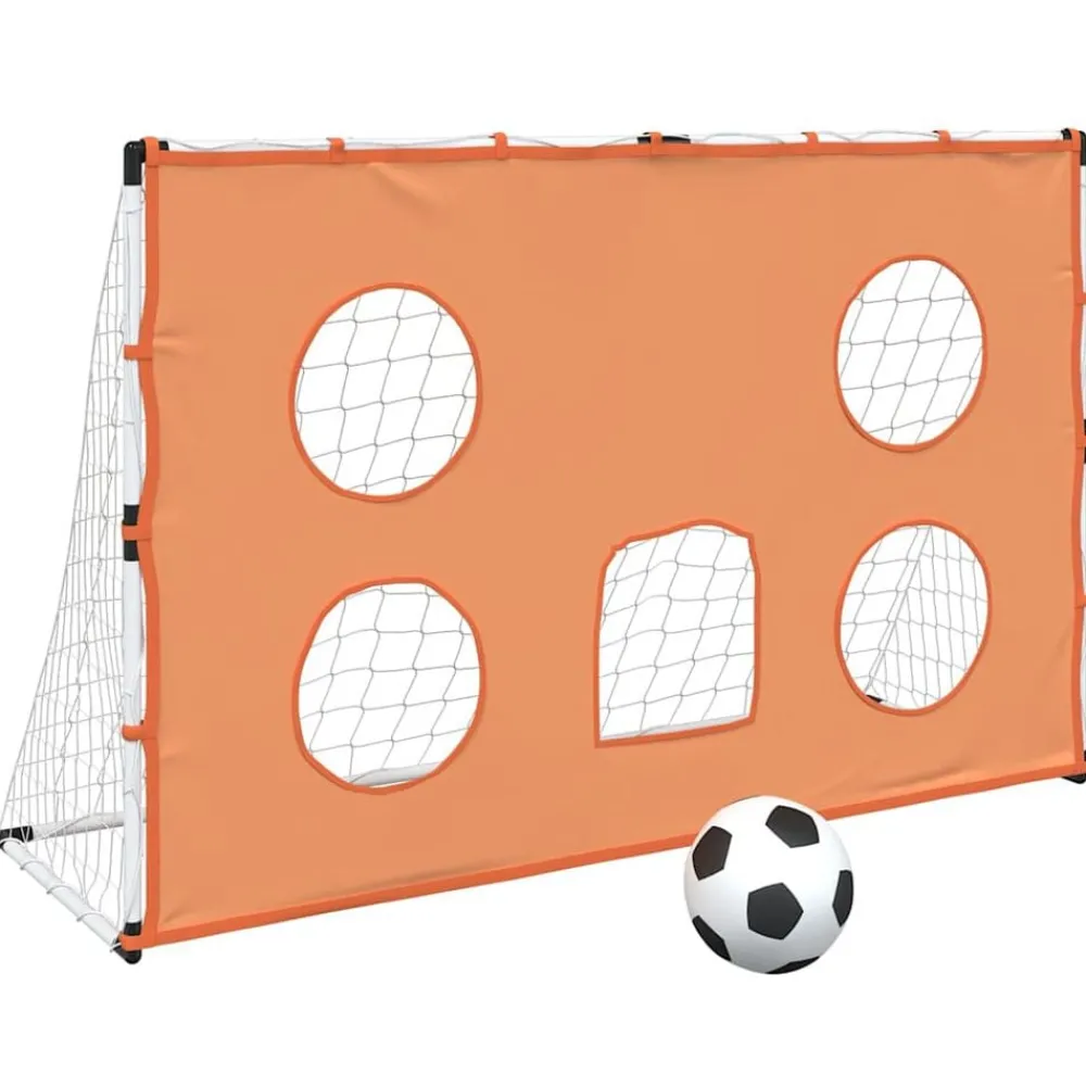 Divers Sports-vidaXL But de football pour enfants avec tapis de ciblage et ballon