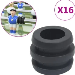 Jeux D'Intérieur-vidaXL Butées de tige de baby-foot pour tige de 15,9/16 mm 16 pcs
