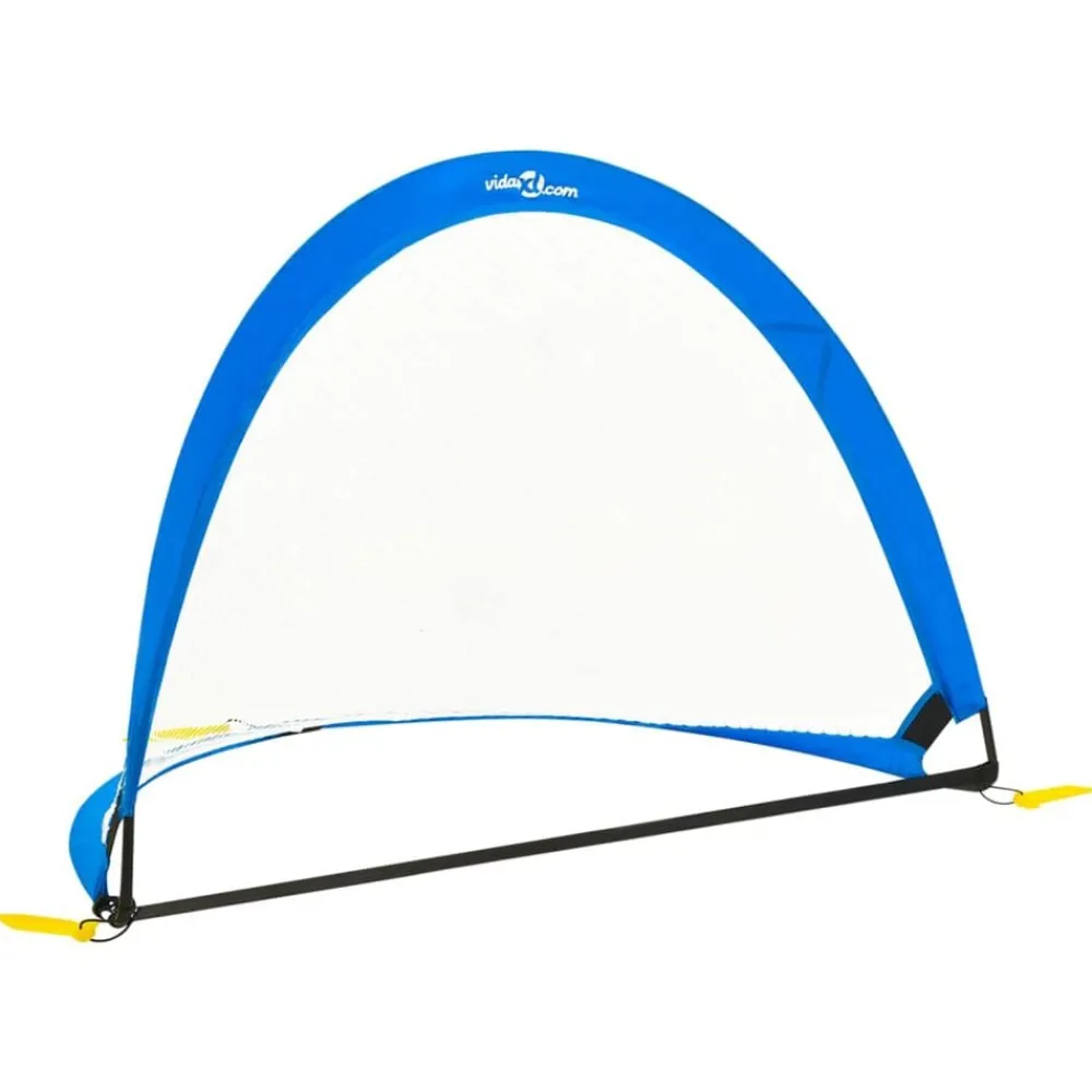 vidaXL Buts de football pour enfant avec sac 2 pcs 119x82x84,5 cm
