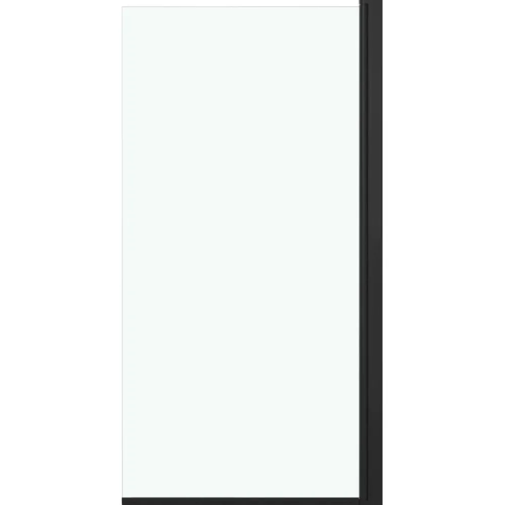 vidaXL Cabine de douche ESG 68x130 cm Noir